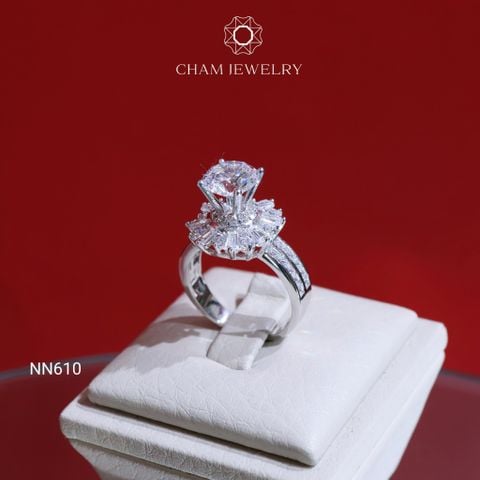 Nhẫn NN610 CHAM JEWELRY, Chủ 7.5mm.