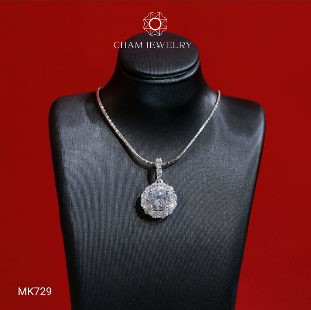 Mặt Dây Chuyền MK729 CHAM JEWELRY, Chủ 7.5mm