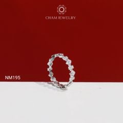 Nhẫn NM195 CHAM JEWELRY, Nhẫn Kiểu Full Đá ( TNF41-C-N2060 ).