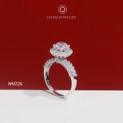 Nhẫn NN226 CHAM JEWELRY, Chủ 7.5mm ( Barcode TNN1851).