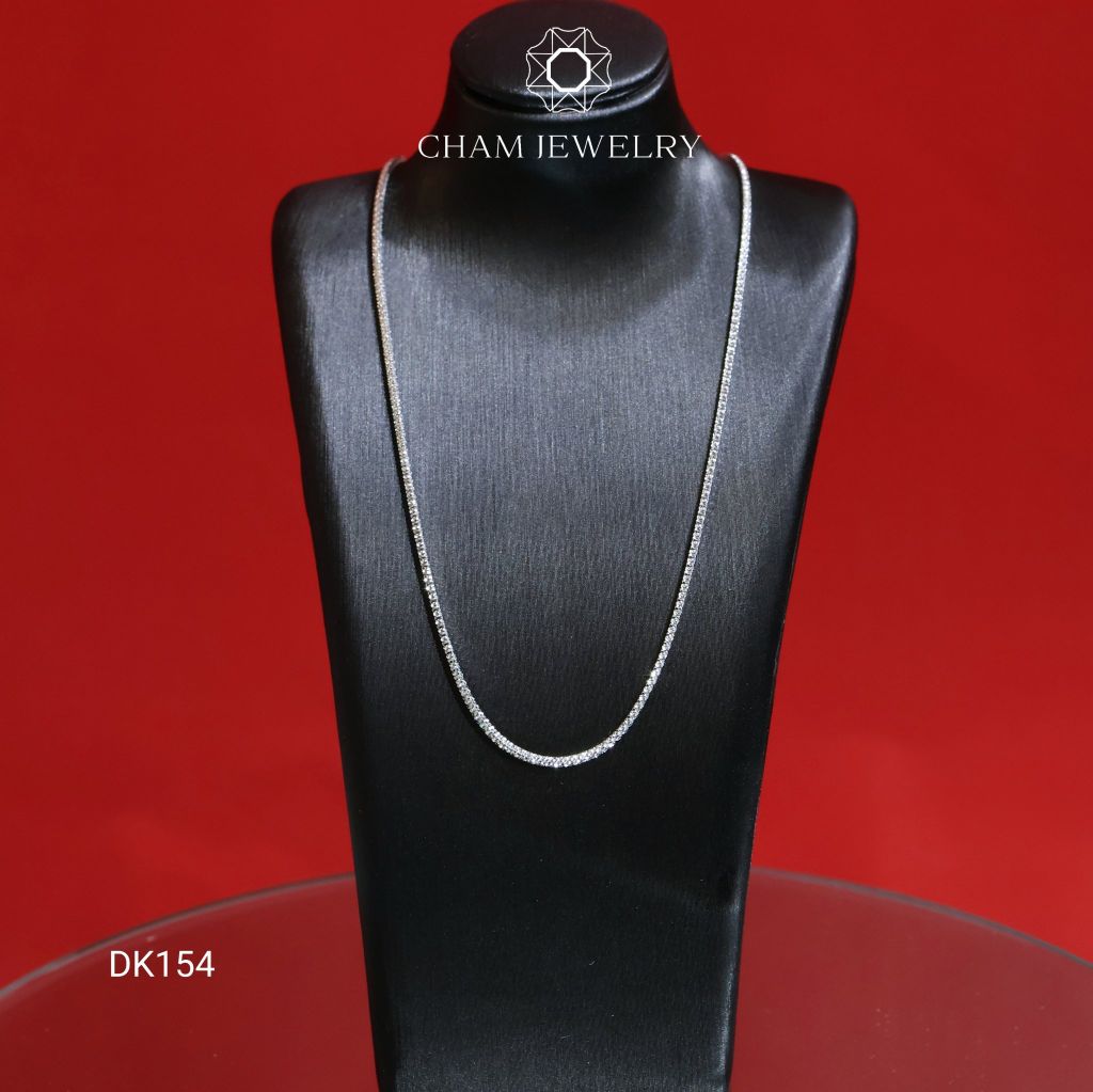 Dây Chuyền DK154, Bản 1.0mm CHAM JEWELRY (barcode CDYR1035)