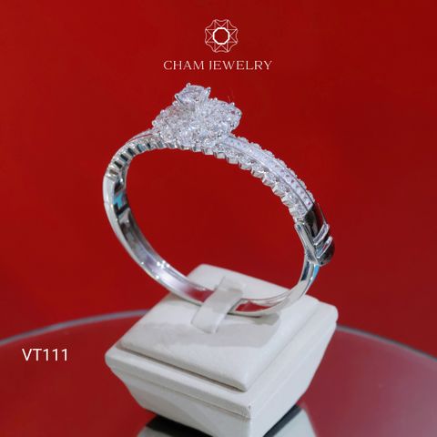 Vòng Tay CHAM JEWELRY VT111, Vòng Xoàn Vuông (Barcode CV6519).