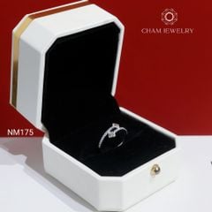Nhẫn NM175 CHAM JEWELRY, Nhẫn Kiểu Cỏ 4 Lá (Barcode TNT786).