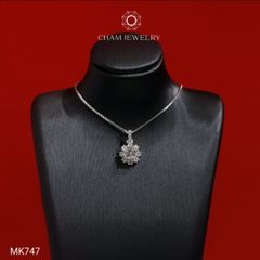 Mặt Dây Chuyền MK747 CHAM JEWELRY, Mặt Kiểu Chủ 5.0mm (Barcode TMA2026).