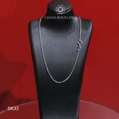 Dây Chuyền DK32 CHAM JEWELRY, Dây Cong 1.4mm ( Barcode CDBP4045 ).
