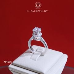 Nhẫn NN586 CHAM JEWELRY, Chủ 5.5mm (Barcode C3DN494)