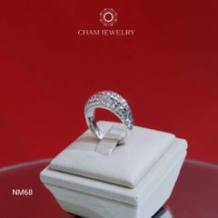 Nhẫn NM68 CHAM JEWELRY, Bảng 7.2mm (Barcode CN6794).