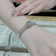 Vòng Tay VT174 CHAM JEWELRY, Chủ 12.0mm Bản 7.0mm (Barcode CV7585).