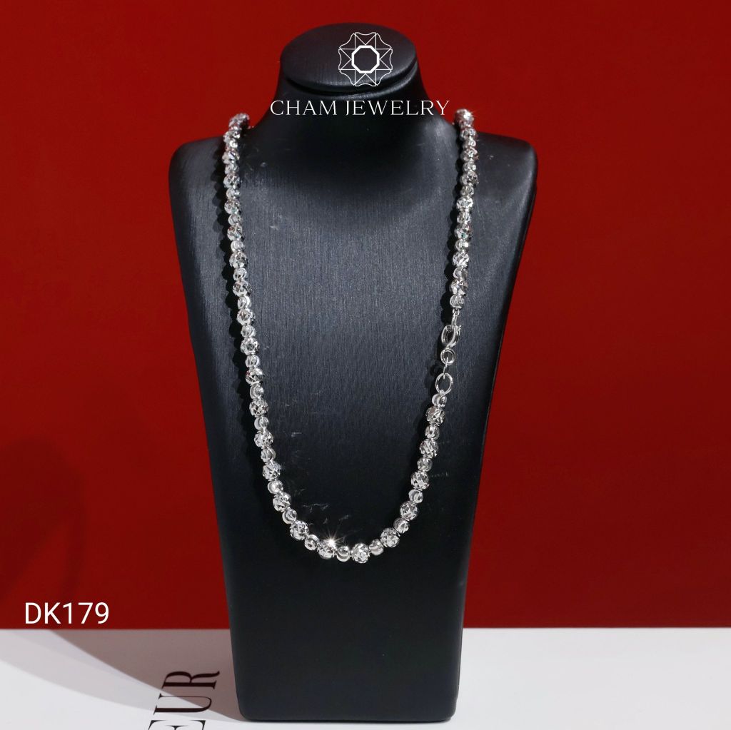 Dây Chuyền CHAM JEWELRY DK179, Dây Bi Ý, Bản 4.0mm  (Barcode NDB4).