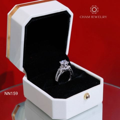 Nhẫn NN159 CHAM JEWELRY, Chủ 7.0mm (Barcode TNN1774).
