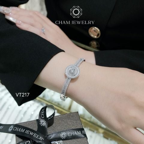 Vòng Tay VT217 CHAM JEWELRY Chủ 6.0mm (Barcode CV6028)