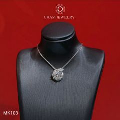 Mặt Dây Chuyền MK103 CHAM JEWELRY , Mặt Kiểu Rắn Chủ 6.5mm (Barcode TMX400)