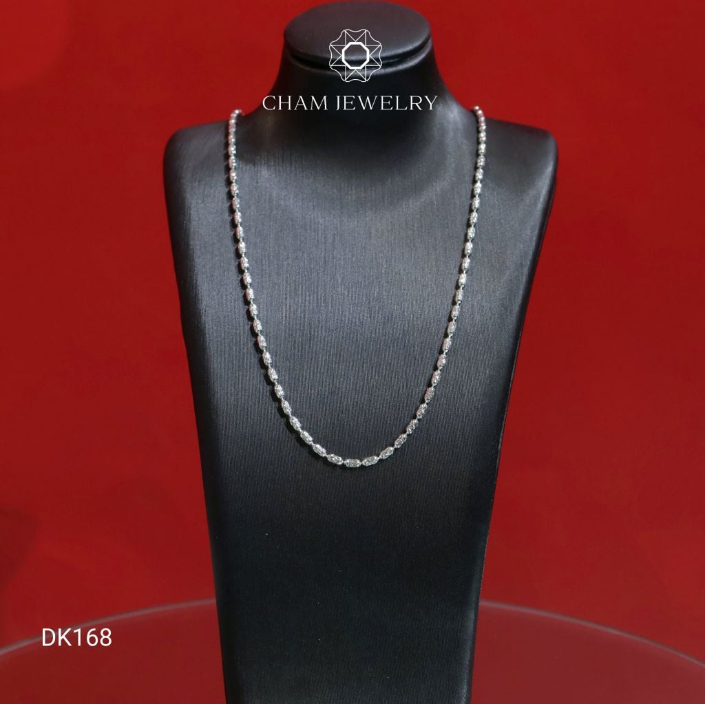 Dây Chuyền CHAM JEWELRY DK168, Dây Bi Ý, Bản 1.5mm  (Barcode CDAYY929)