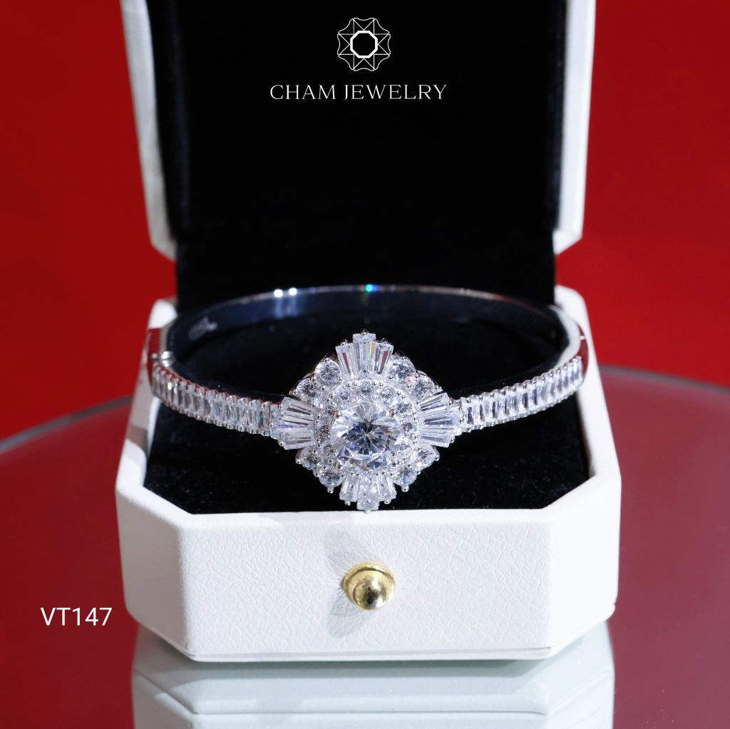 Vòng Tay VT147 CHAM JEWELRY, Chủ 8.0mm (Barcode CV7435)