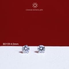 Hoa Tai BD159 CHAM JEWELRY, Đá New Zeland Khóa Đẩy (Barcode TBH28 TBH41-TBH40-TBH64-TBH80-TBH42-TBH98).