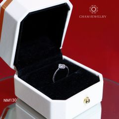 Nhẫn NM130 CHAM JEWELRY, Nhẫn Cỏ 4 Lá  (Barcode TNT563).
