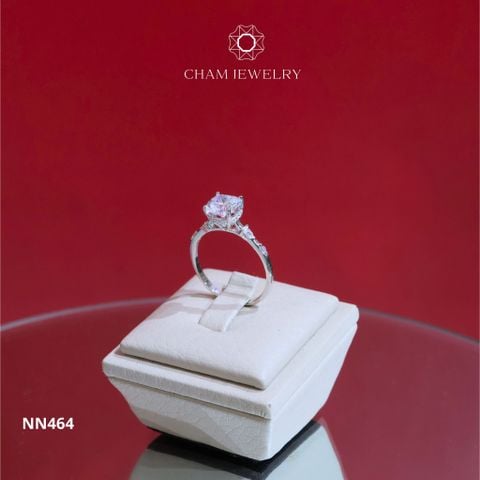 Nhẫn Nữ NN464 CHAM JEWELRY, Chủ 7.0mm (Barcod TNN1428).