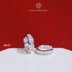 Hoa Tai BK47 CHAM JEWELRY  (Barcode TBK112).