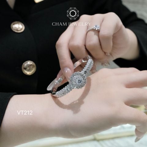 Vòng Tay VT212 CHAM JEWELRY Chủ 6.0mm (Barcode CV3610)