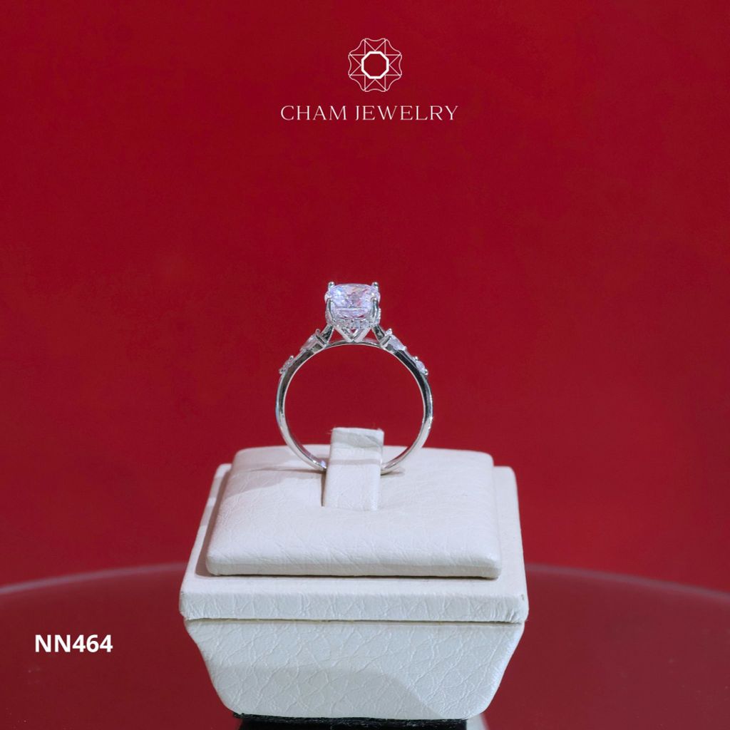 Nhẫn Nữ NN464 CHAM JEWELRY, Chủ 7.0mm (Barcod TNN1428).