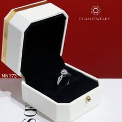 Nhẫn NN173 CHAM JEWELRY, Chủ 4.0mm (Barcode TNN1826).