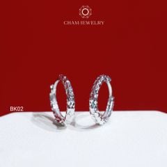 Hoa Tai BK02 CHAM JEWELRY ( Barcode TBK254)