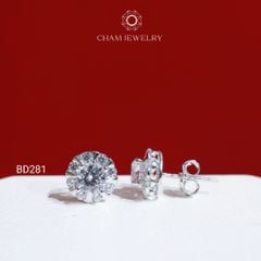 Hoa Tai BD281 CHAM JEWELRY , Chủ 5.0mm (Barcode TBD1337).