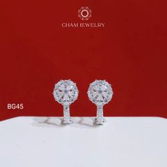 Hoa Tai CHAM JEWERLY BG45, Hoa Tai Hoa 5 Cánh (Barcode TBG1077)
