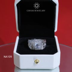 Nhẫn Nam NA109 CHAM JEWELRY, Chủ 7.0mm (Barcode CN7886).