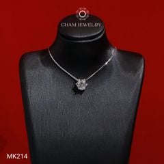 Mặt Dây Chuyền MK214 CHAM JEWELRY, Mặt Xỏ Chủ 6.0mm (TMX39)