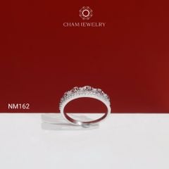 Nhẫn NM162 CHAM JEWELRY , Nhẫn Kim Tiền Bản 4.0mm (Barcode TNDT85).