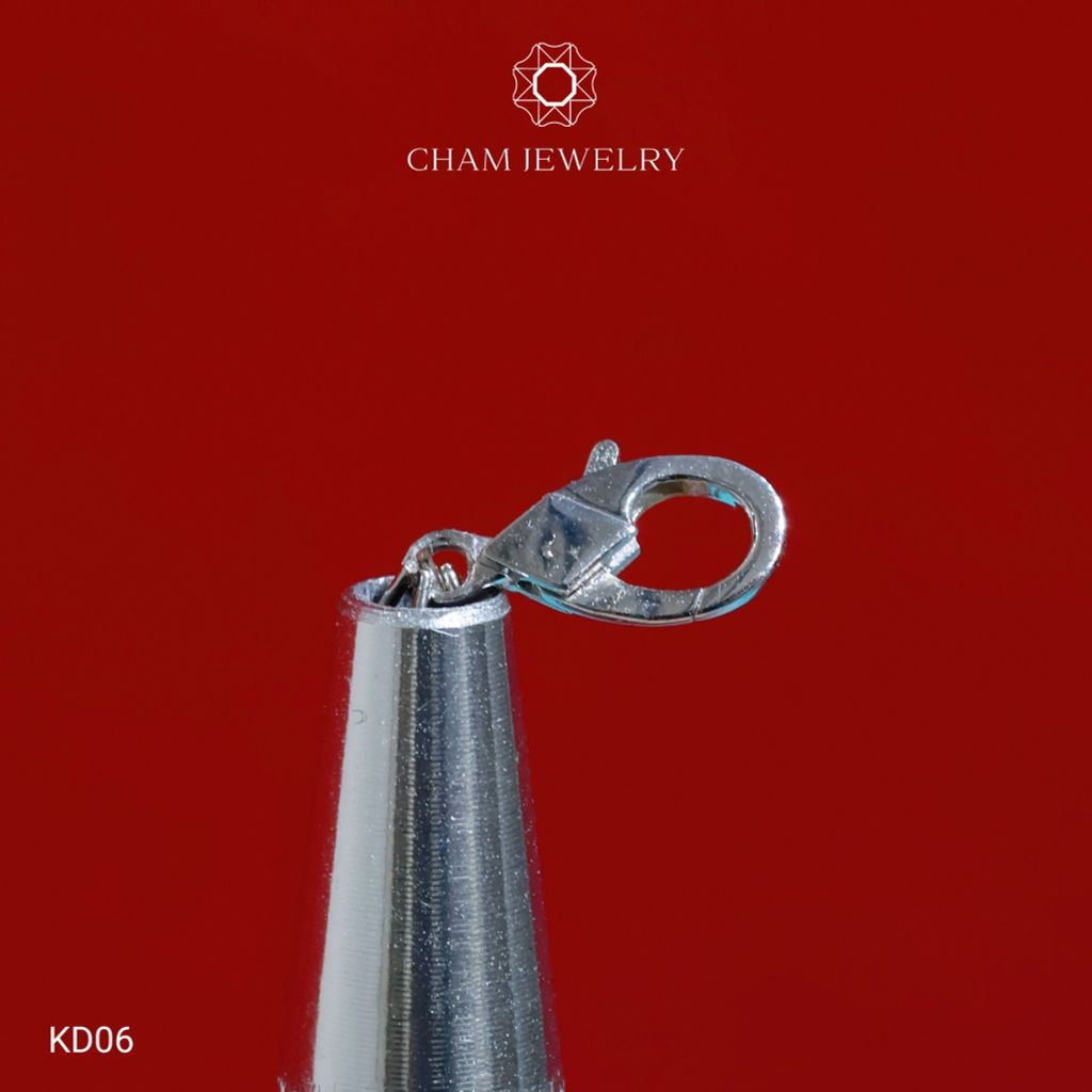 Khóa Dây Chuyền KD06 CHAM JEWELRY , Khóa 5.0mm (Barcode TPK117).