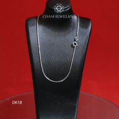 Dây Chuyền CHAM JEWELRY DK18, Bản 1.1mm (Barcode CH1D81).