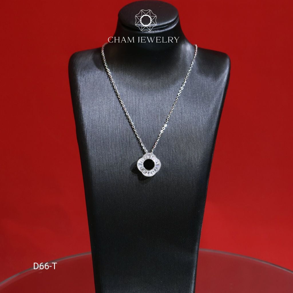 Dây Chuyền CHAM JEWELRY D66, Dây Liền Mặt Hoa (Barcode CYL7171109).
