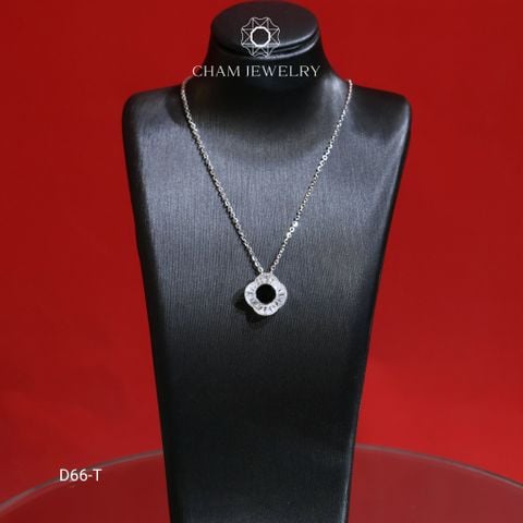 Dây Chuyền CHAM JEWELRY D66, Dây Liền Mặt Hoa (Barcode CYL7171109).