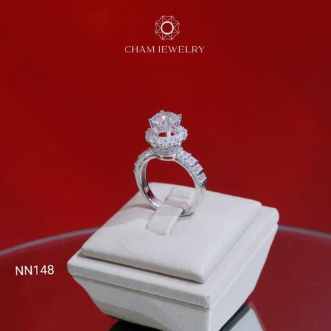 Nhẫn NN148 CHAM JEWELRY, Chủ 7.0mm (Barcode TNN1715)