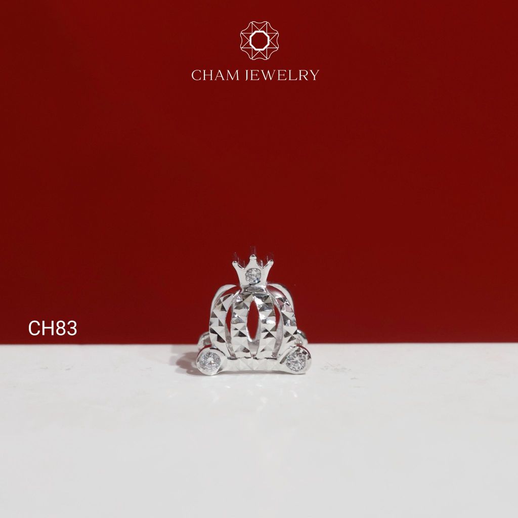 Charm CH83 CHAM JEWELRY, Charm Kiểu Chạm Máy (Barcode TCH800).