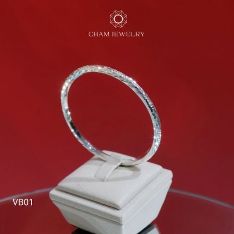Vòng Tay Bé VB01 CHAM JEWELRY, Vòng Chạm Máy Bản 3.5mm (Barcode TVEC49)