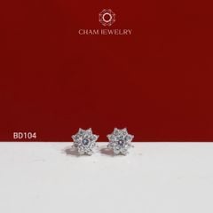 Hoa Tai BD104 CHAM JEWELRY , Chủ 3.5mm ( Barcode TBD1846).