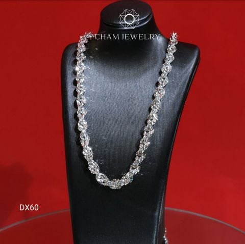 Dây Xoắn DX60 CHAM JEWELRY, Dây Xoắn Tròn Bảng 5.5mm (Barcode TDBC519-TDBC518)