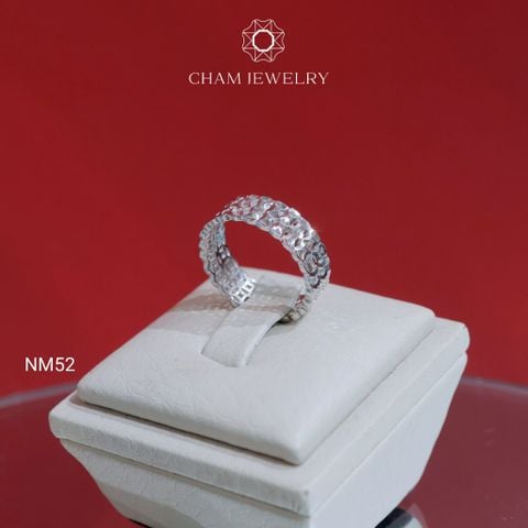 Nhẫn CHAM JEWELRY NM52 , Nhẫn Kim Tiền Đôi ( Barcode TNDT0004)