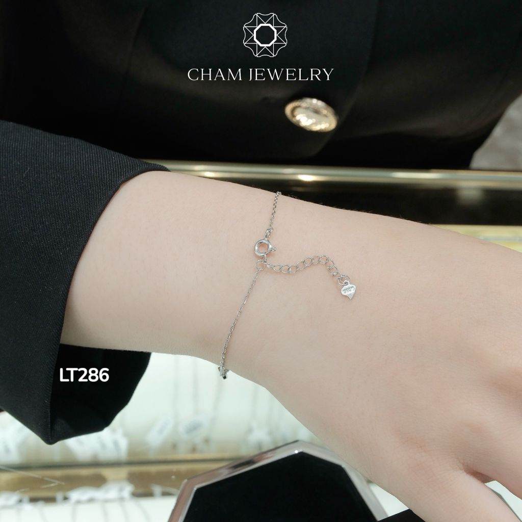 Lắc Tay LT286 CHAM JEWELRY, Free Size ( Barcode CSL70023).