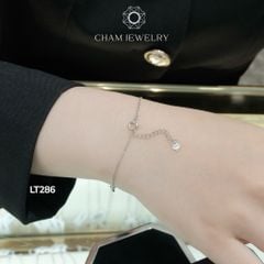 Lắc Tay LT286 CHAM JEWELRY, Free Size ( Barcode CSL70023).