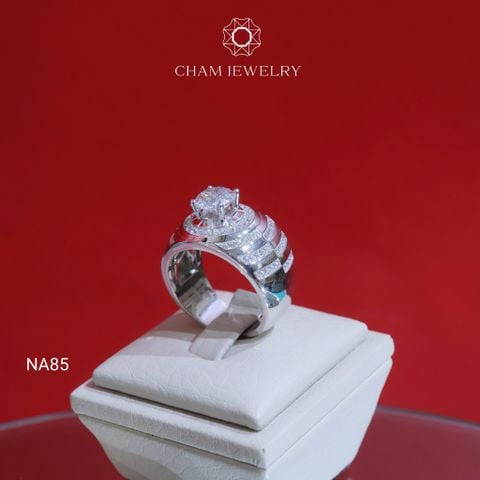 Nhẫn Nam NA85 CHAM JEWELRY, Chủ 7.0mm (Barcode CN7015).