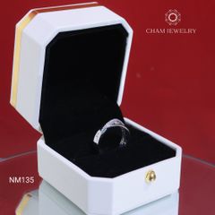 Nhẫn NM135 CHAM JEWELRY, Nhẫn Cartier Kết Xoắn (Barcode CNN150).