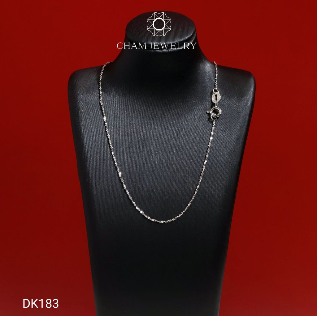 Dây Chuyền DK183 CHAM JEWELRY, Dây Kiểu Xoắn (Barcode CDYR1140).