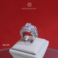 Nhẫn Nam NA109 CHAM JEWELRY, Chủ 7.0mm (Barcode CN7886).
