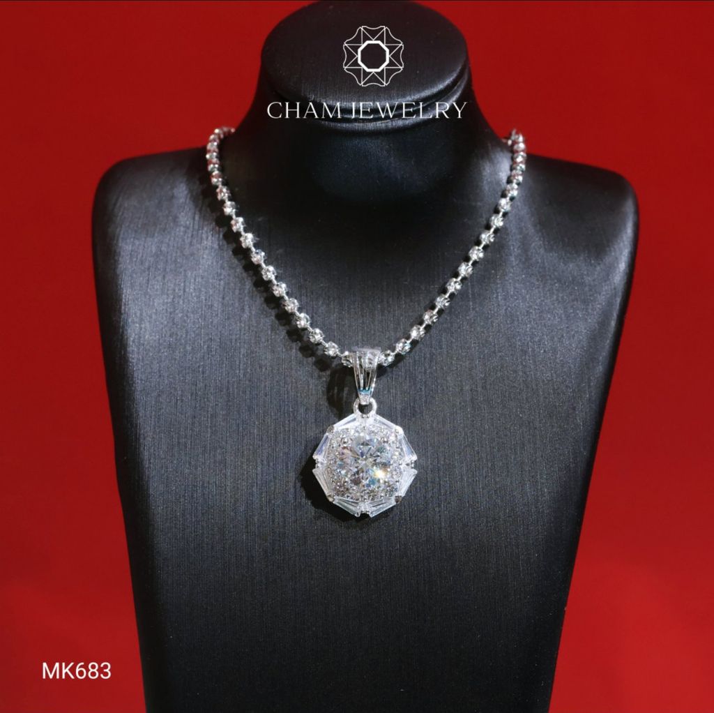 Mặt Dây Chuyền MK683 CHAM JEWELRY,Chủ 7.0mm (Barcode CM7279).