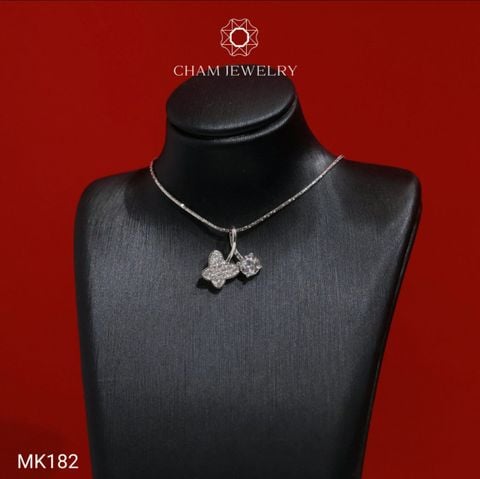 Mặt Dây Chuyền MK182 CHAM JEWELRY, Mặt Bướm (Barocde TMX428)