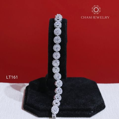 Lắc Tay LT161 CHAM JEWELRY, Chủ 4.0mm (Barcode TLT940).